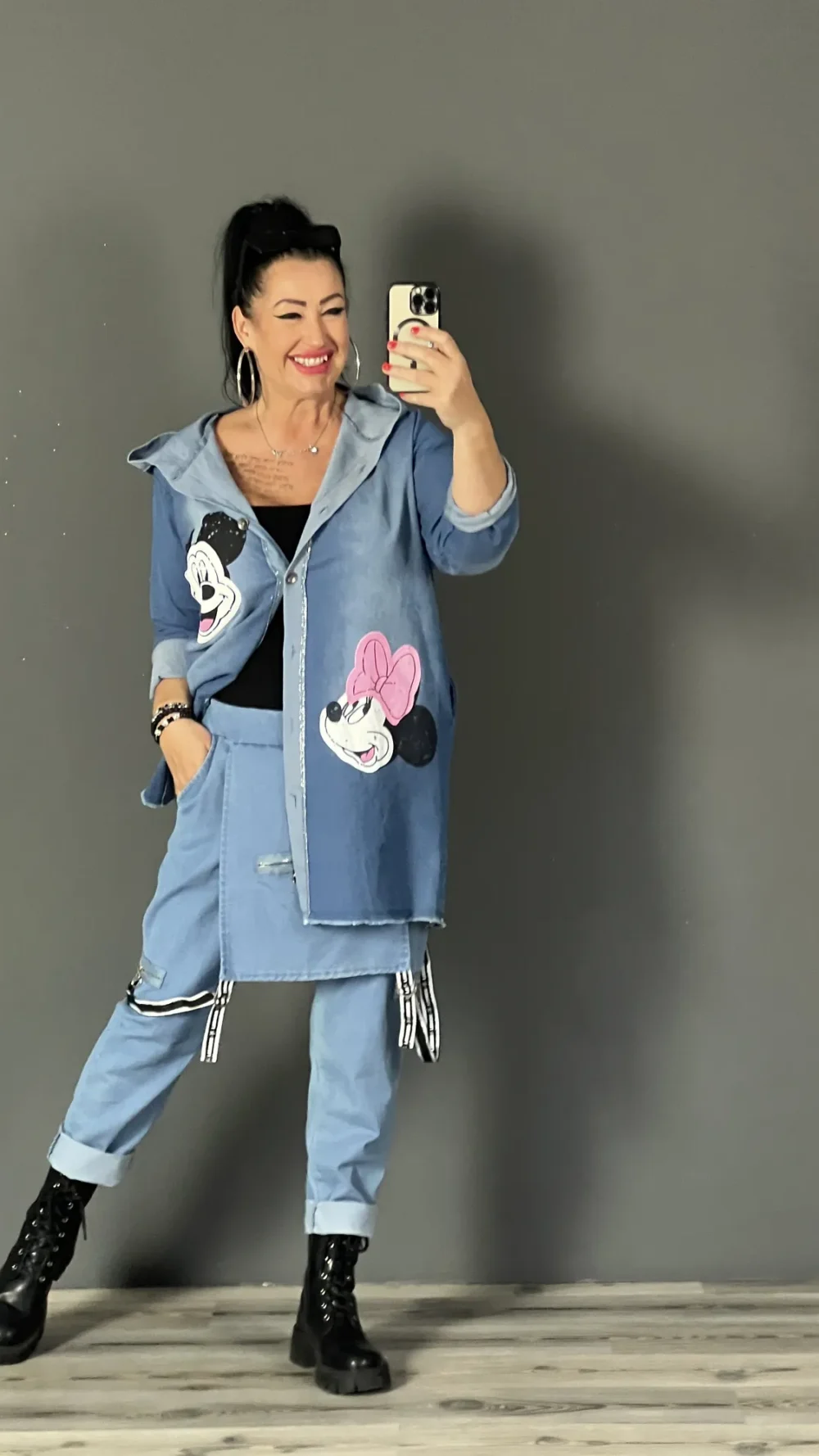 Barbara farmerkabát